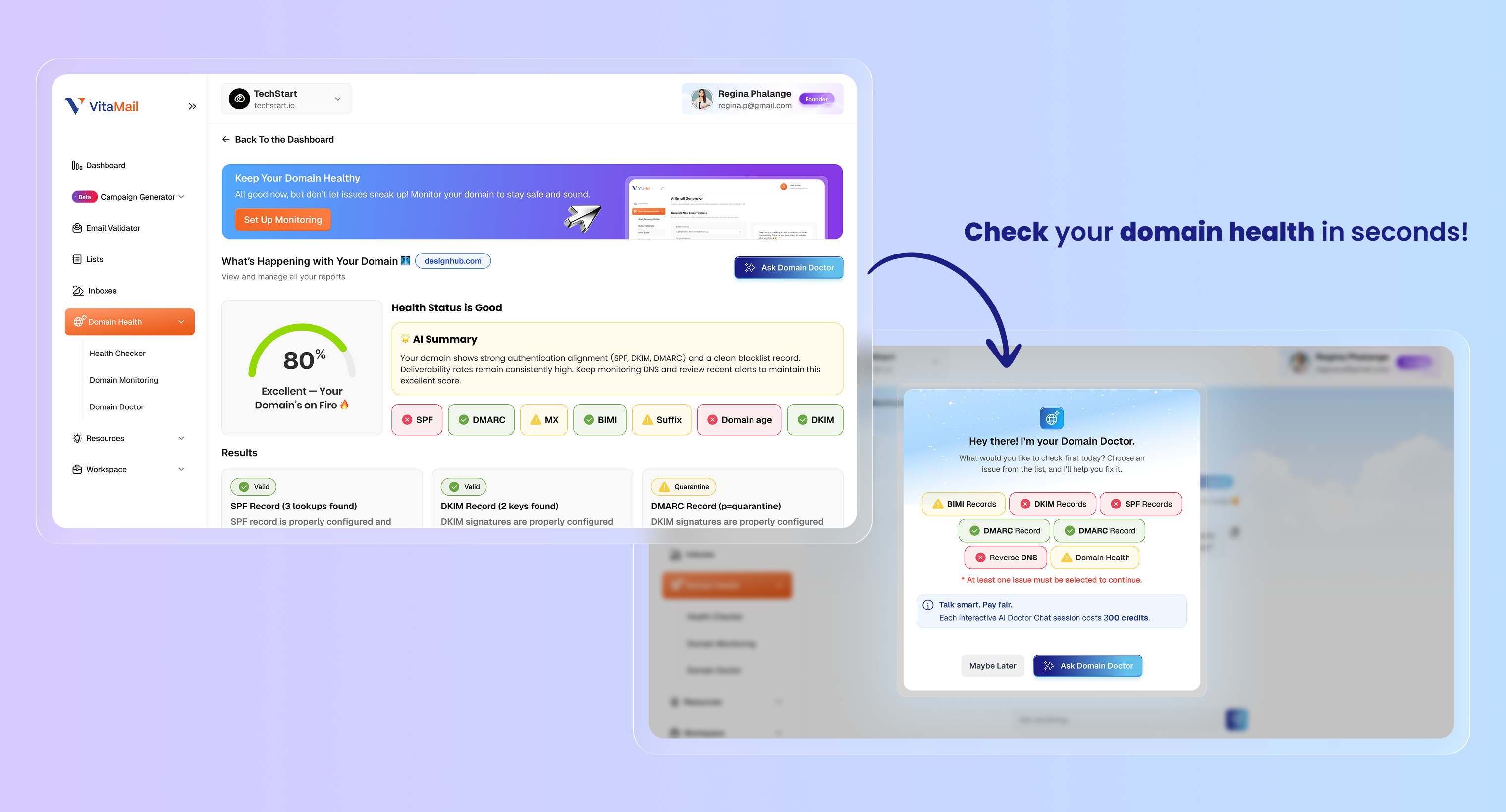 domain health checker