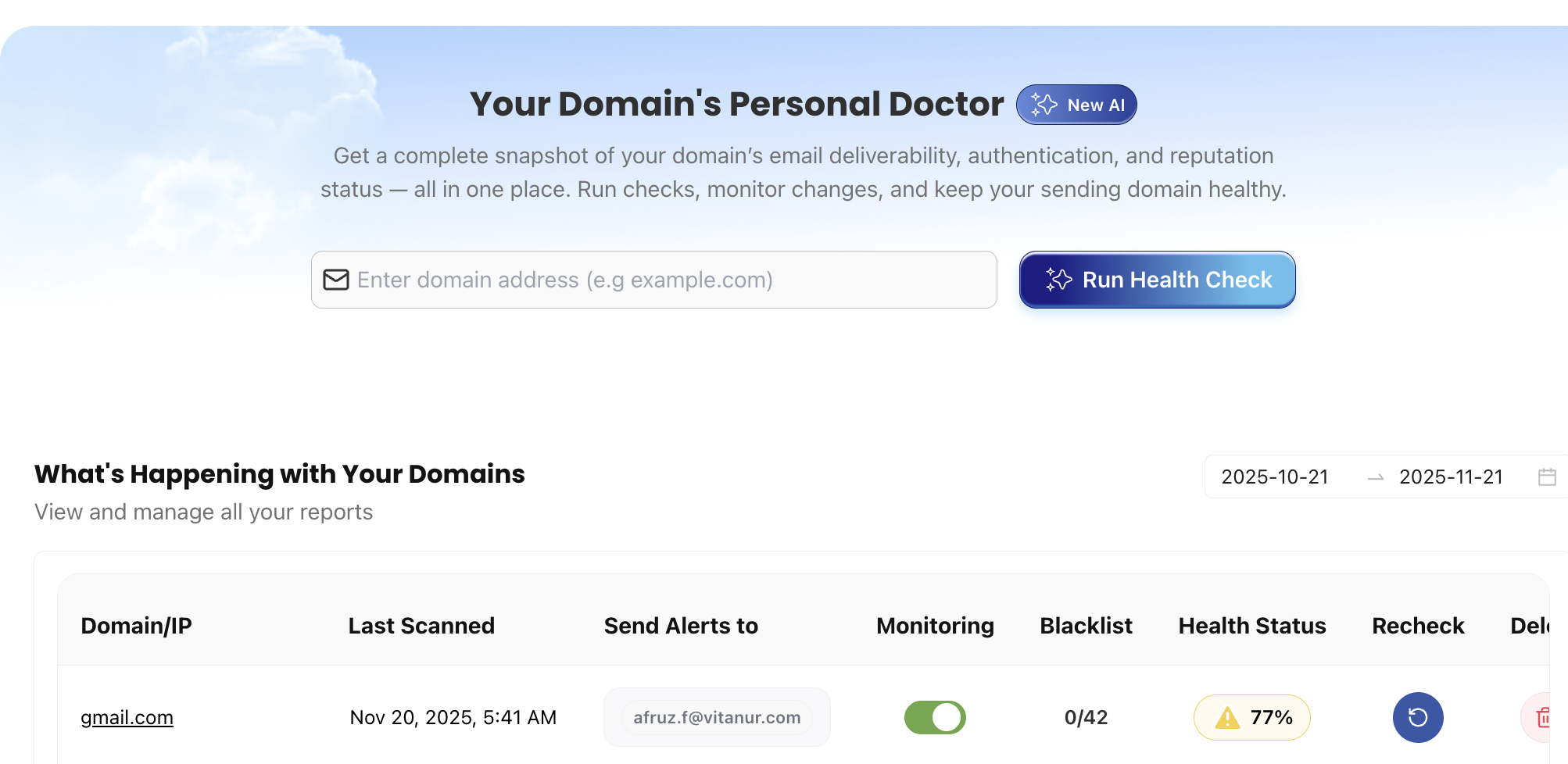 Emails Landing in Spam