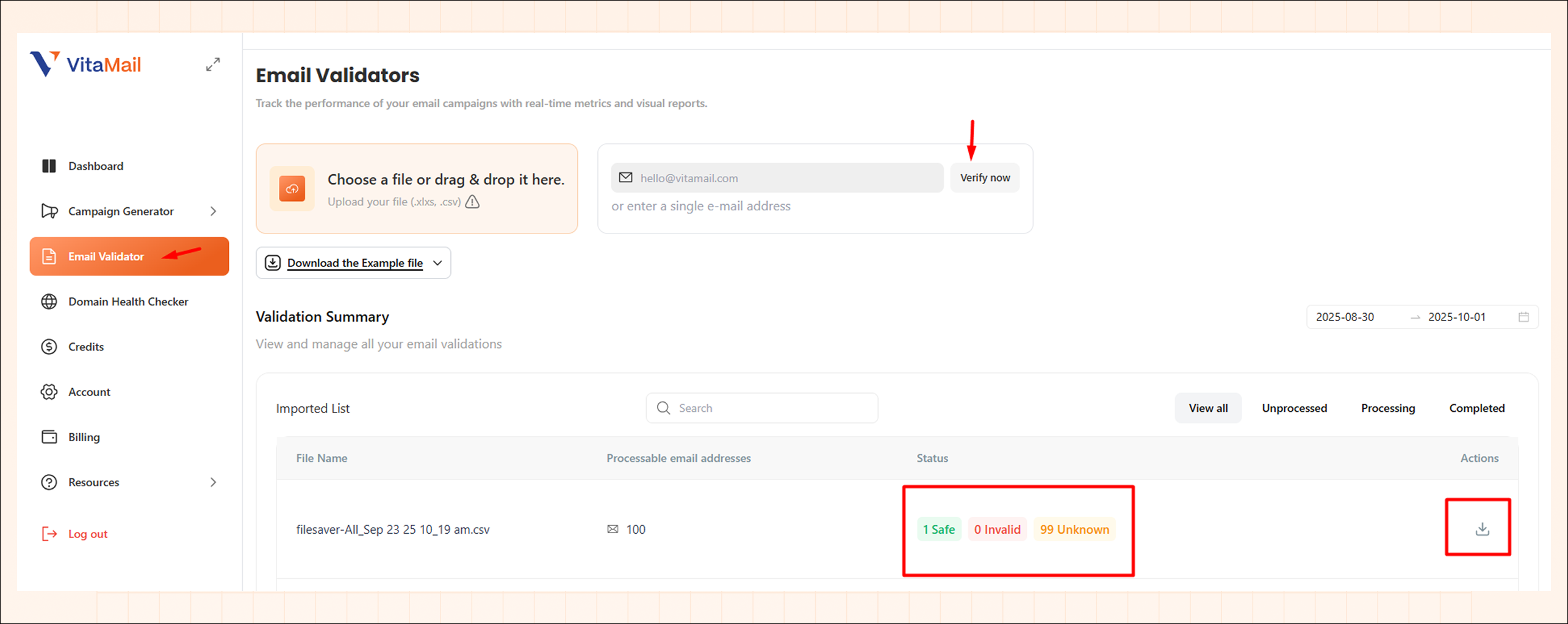 free email validation