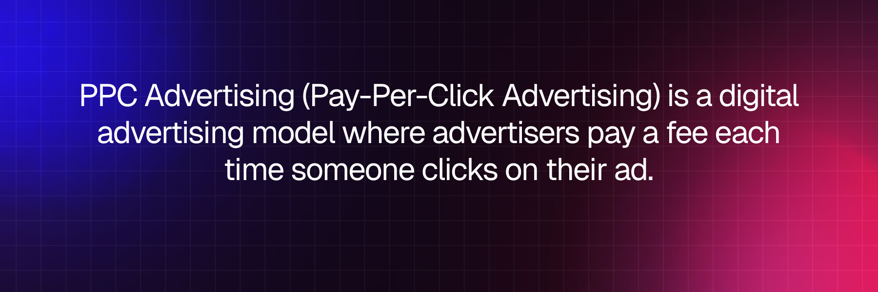 what is a ppc advertising?