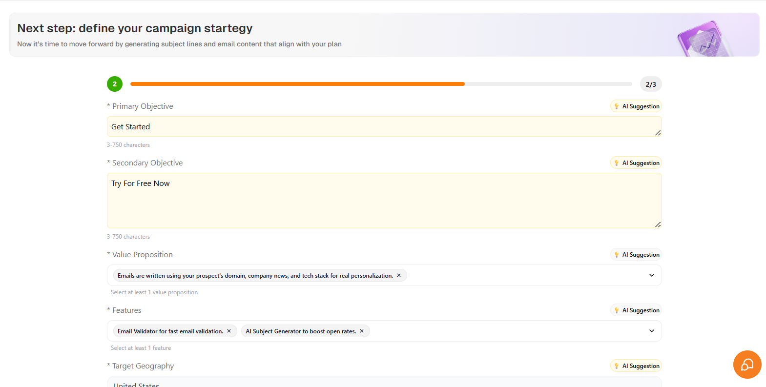 Creating campaign strategy