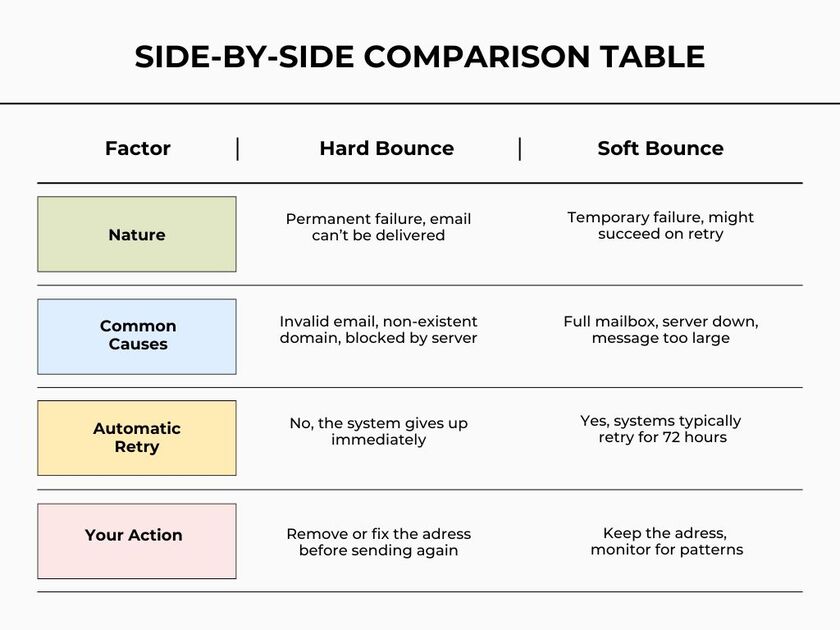 Side-by-Side Comparison Table